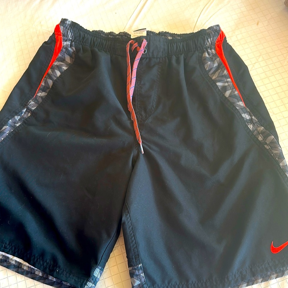 Men's Nike Swim Trunks. Size M. Color Black.